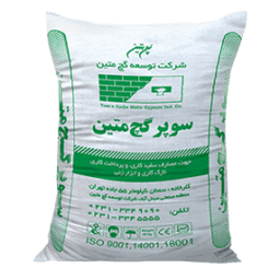گچ روکار متین 25 کیلویی پاکتی - خرده