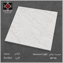 سرامیک 60*60 مرمریت روشت براق کوثر ابرکوه